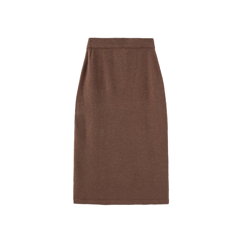 Taylor Knit Straight Maxi Skirt