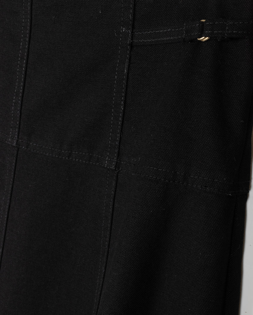 Yoke Panel Denim Skirt