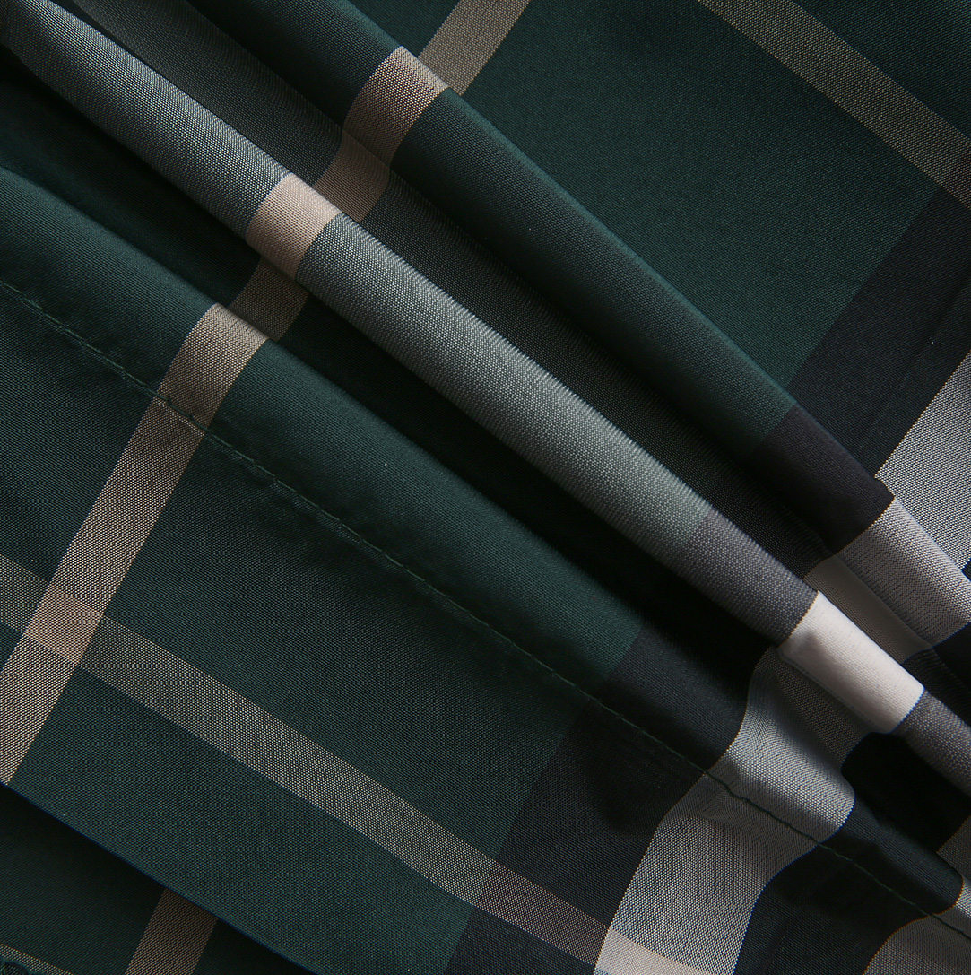 Breed Plaid Print Skirt
