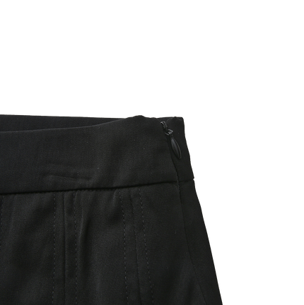 Double Pleated Band Skirt