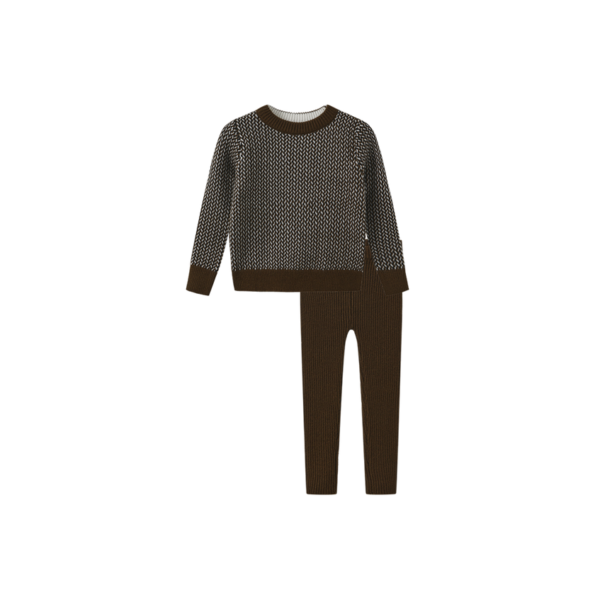 Rye Textured Knit Legging Set