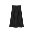 Drop Waist Taffeta Bow Skirt
