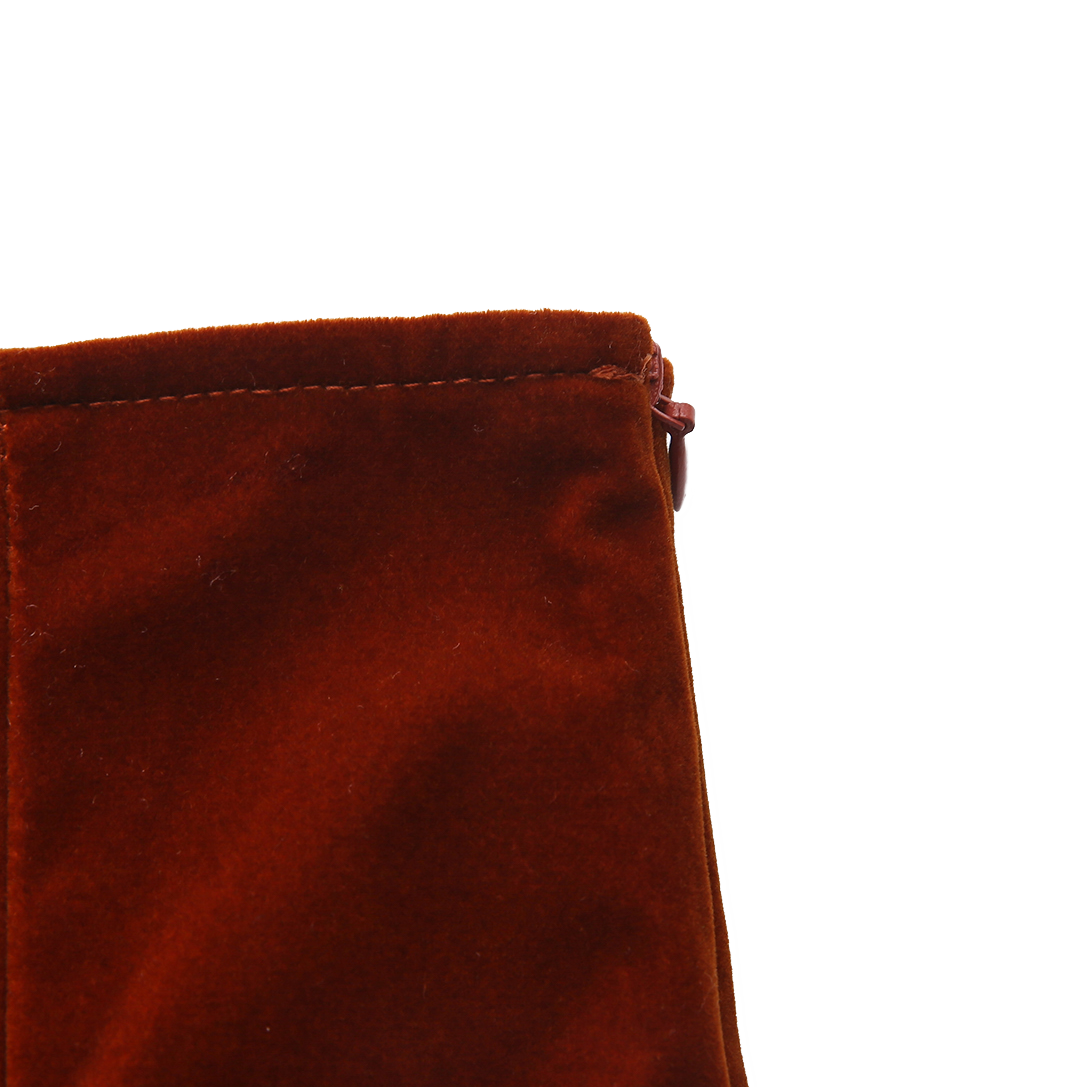 Velvet Open Paneled Skirt