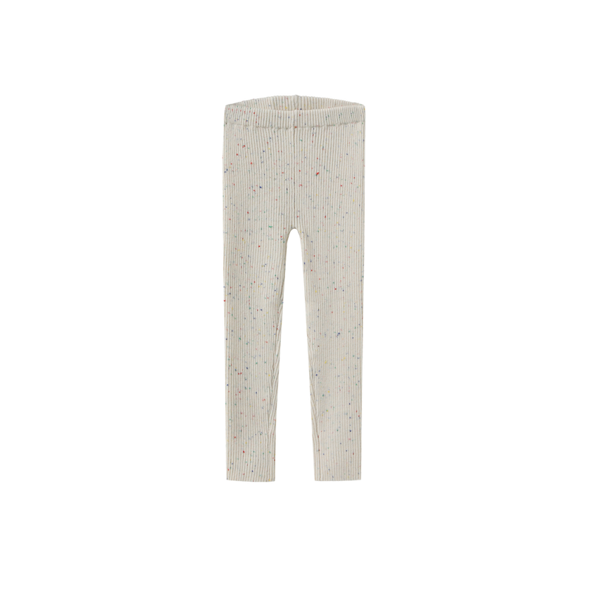 Marled Knit Scalloped Trim Set