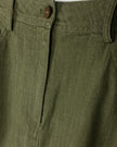 Straight Dark Denim Skirt