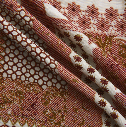 Chine Printed Aline Skirt