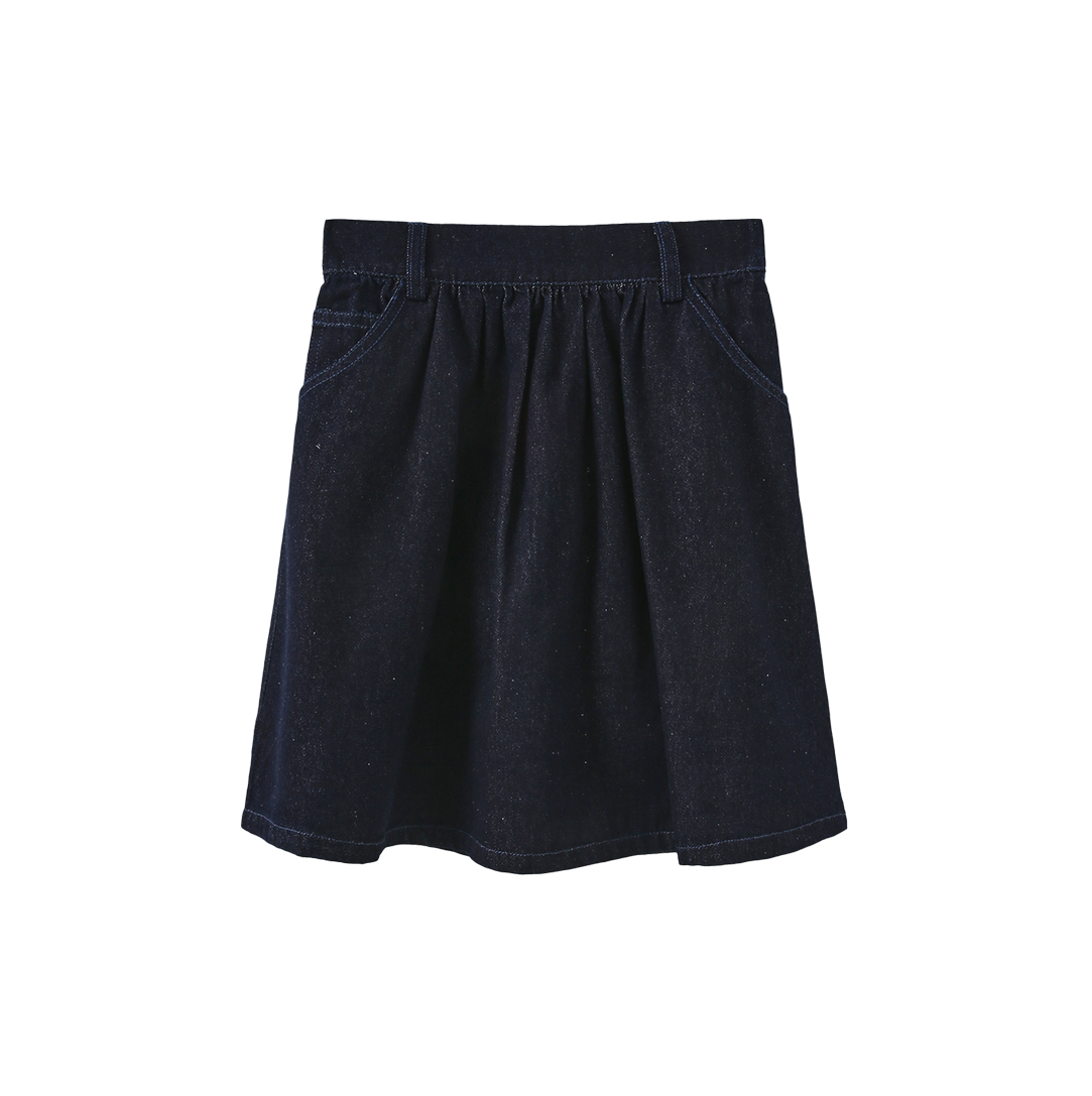 Tanvi Denim Thin Belt Skirt