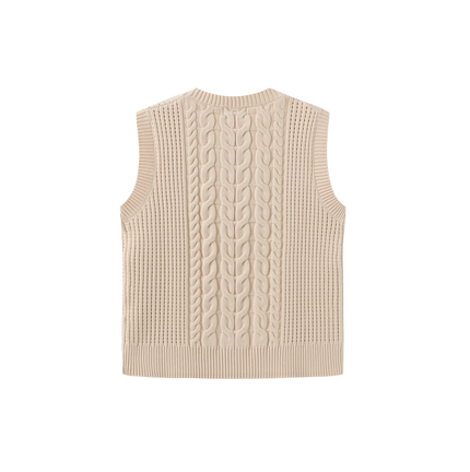 Knit Detailed Vest