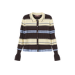 Ribbed Knit Stripe Top