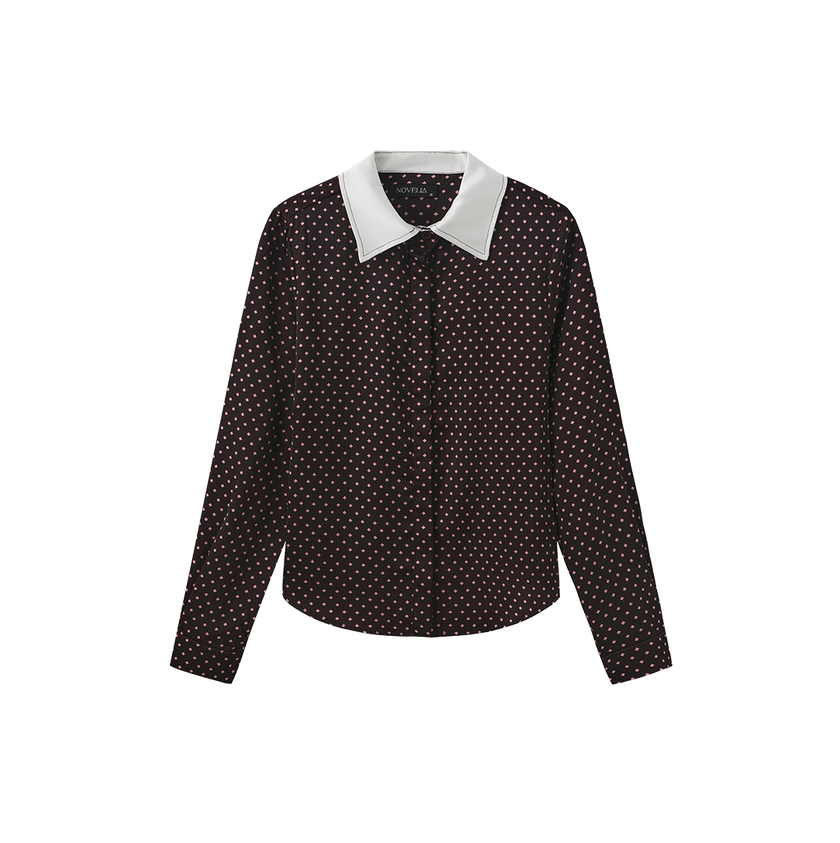 Harley Silk Print Button Down Shirt