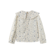 Chie Chiffon Embroidered Floral Blouse