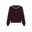 Pearl Knit Crew Neck Sweater