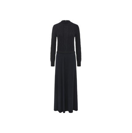 Knit Cupro Combo Jumper