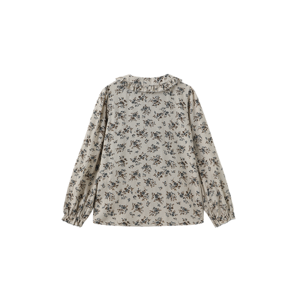 Poppy Embroidered Flower Blouse
