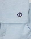 Stacy Placket Detail Blouse And Shorts