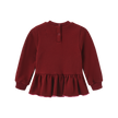 Half Stitched Heart Sweatshirt Set