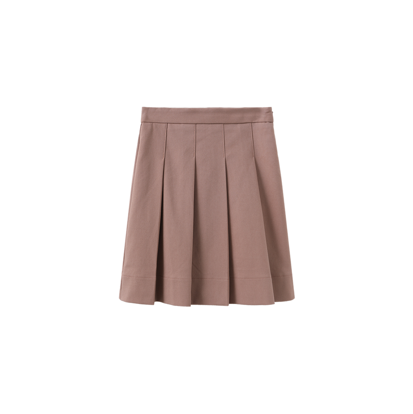 Bows Pleated Skirt