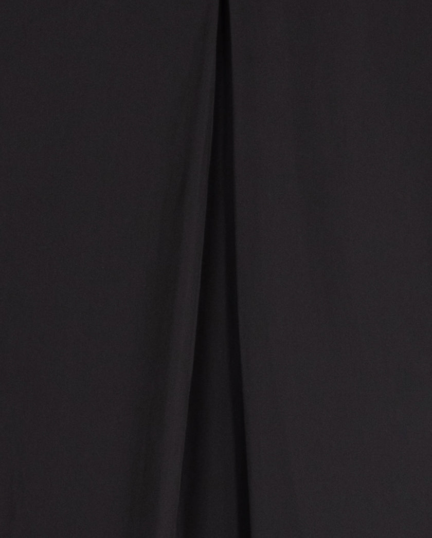 Knit And Silk Back Dress