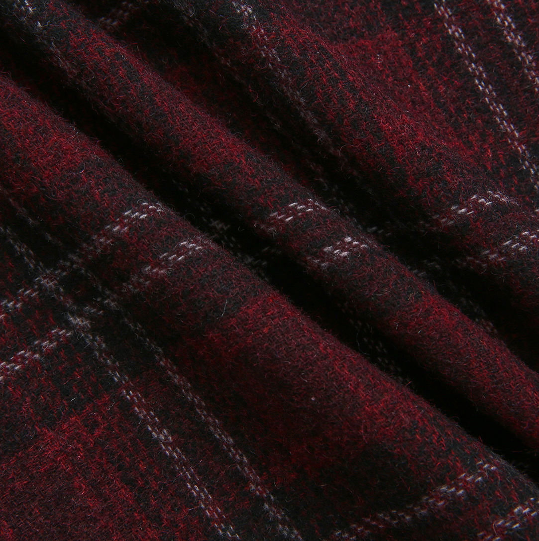 Kim Checkered Wool Vest