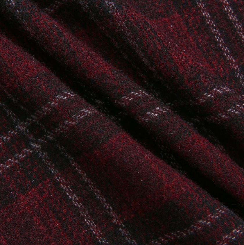 Kim Checkered Wool Vest