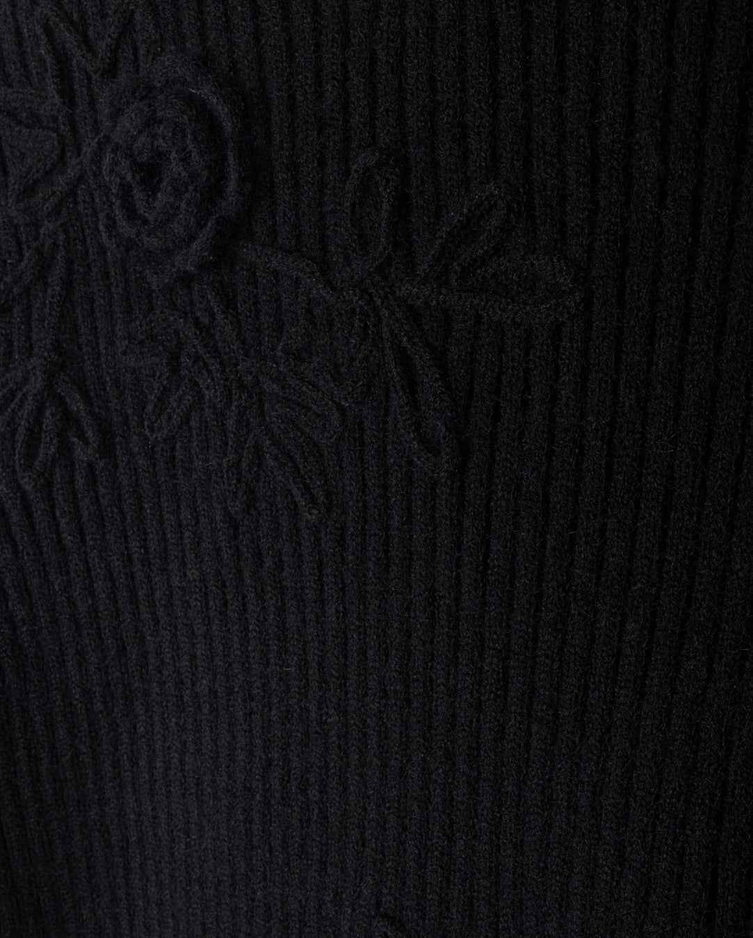 Embroidered Turtleneck Sweater