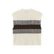 Ribbed Knit V-neck Vest