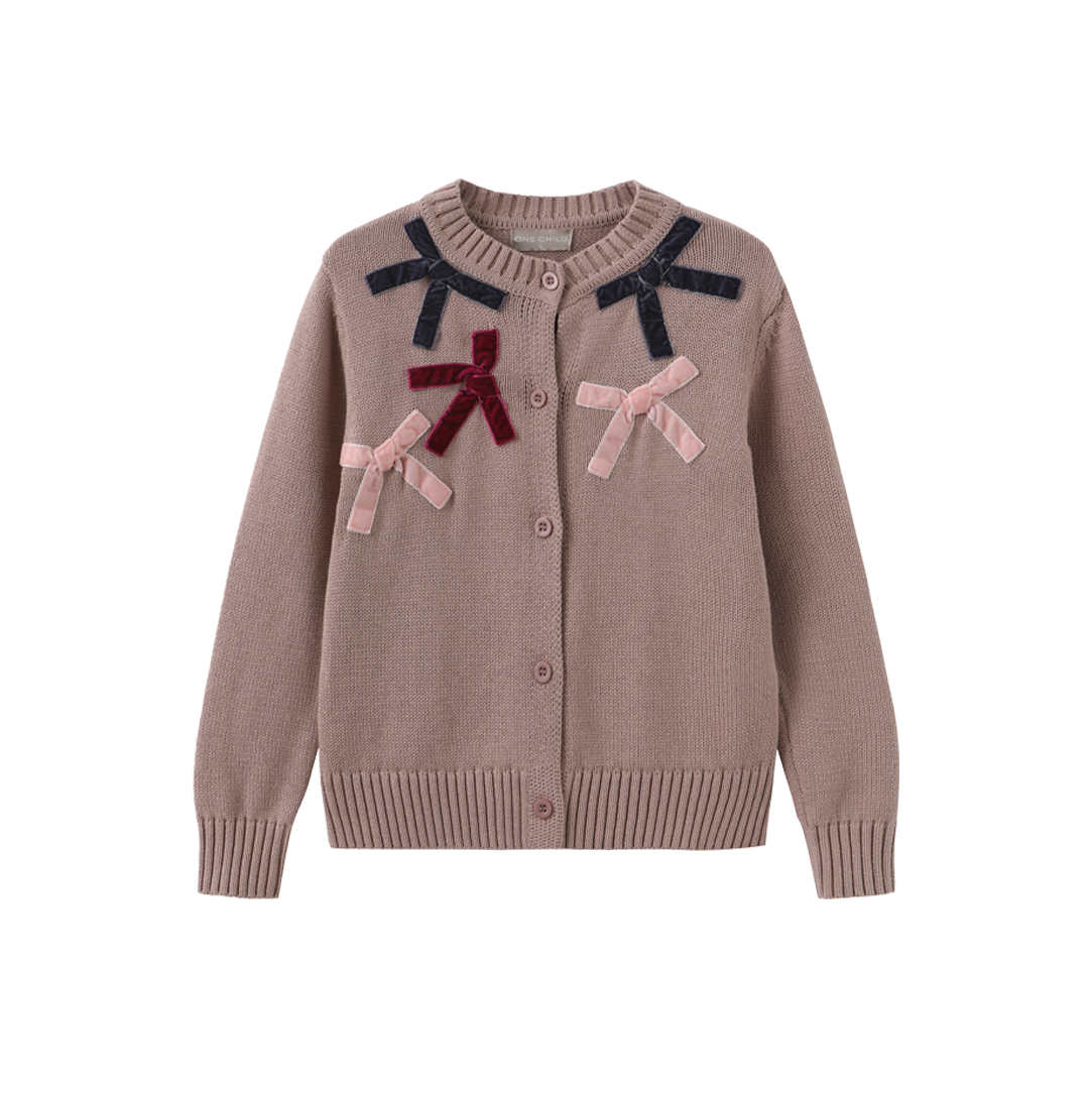 Bows Printed Cardigan