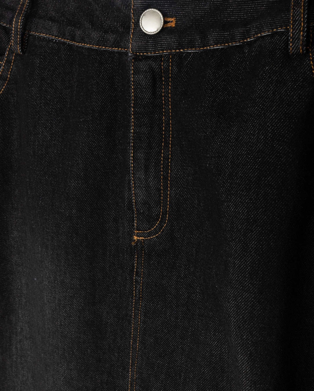 Washed Denim Skirt
