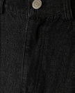 Denim Panel Flair Skirt