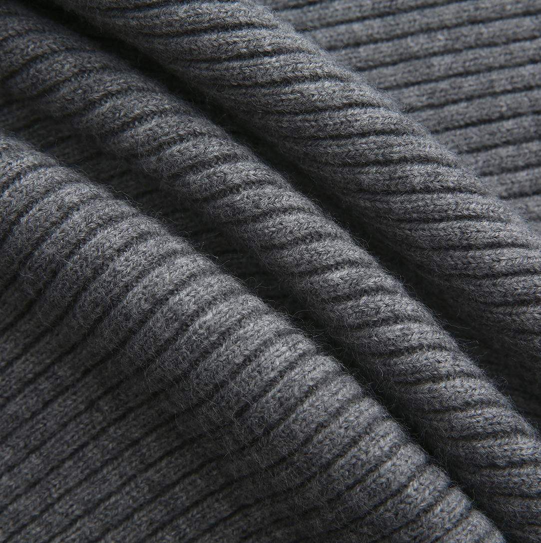 Leather Patch Sweater