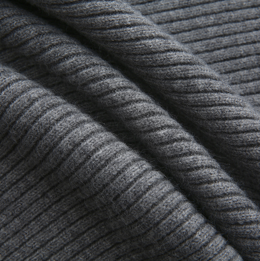 Leather Patch Sweater