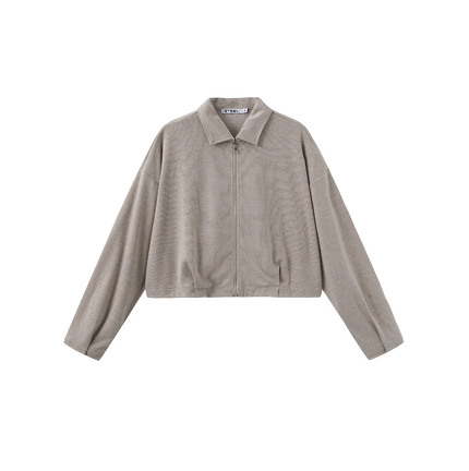 Soft Stretched Crop Jacket