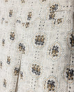 Breed Shimmer Floral Printed Pleated Skirt
