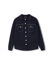 Dion Knit Stitching Detailed Blazer