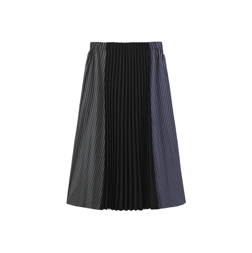 Wilson Pinstripe Skirt