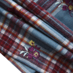 Jerry Plaid Floral Skirt