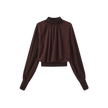 Hypnotic Knit Silk Top
