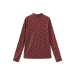 Printed Layering Mock Neck