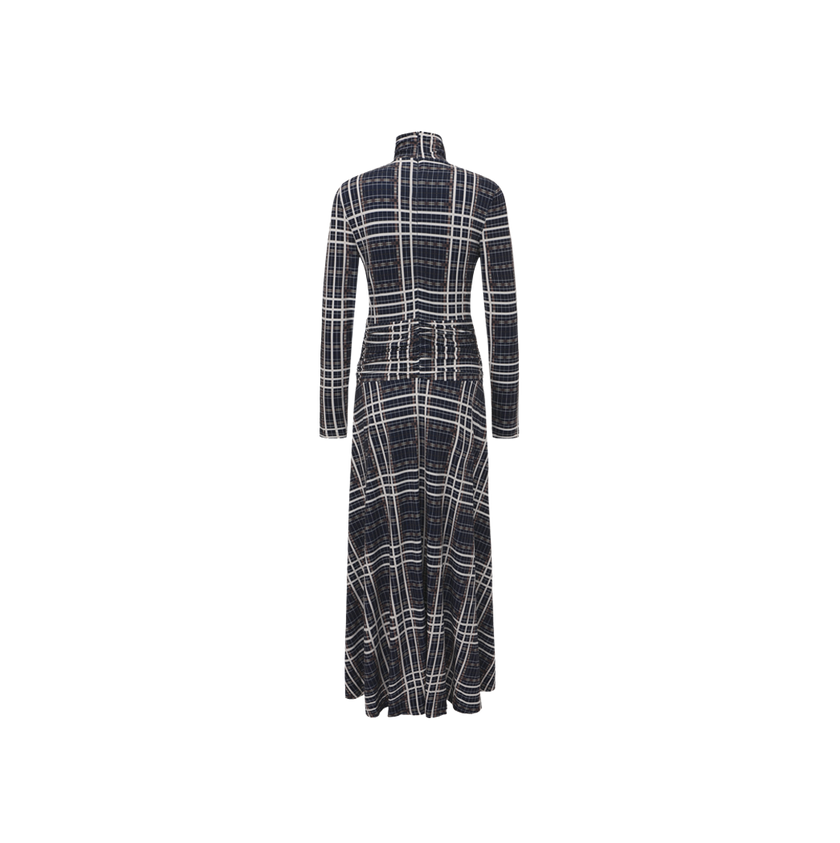 Criss Cross Waisted Maxi Dress