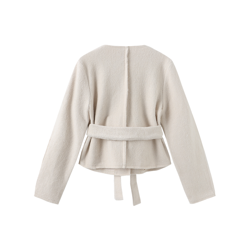 Avon Wool Flower Blazer