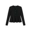 Redo Knit Peplum Cardigan