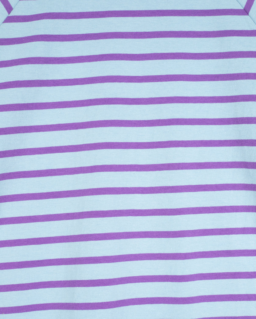 Striped Raglan Sleeve Tee