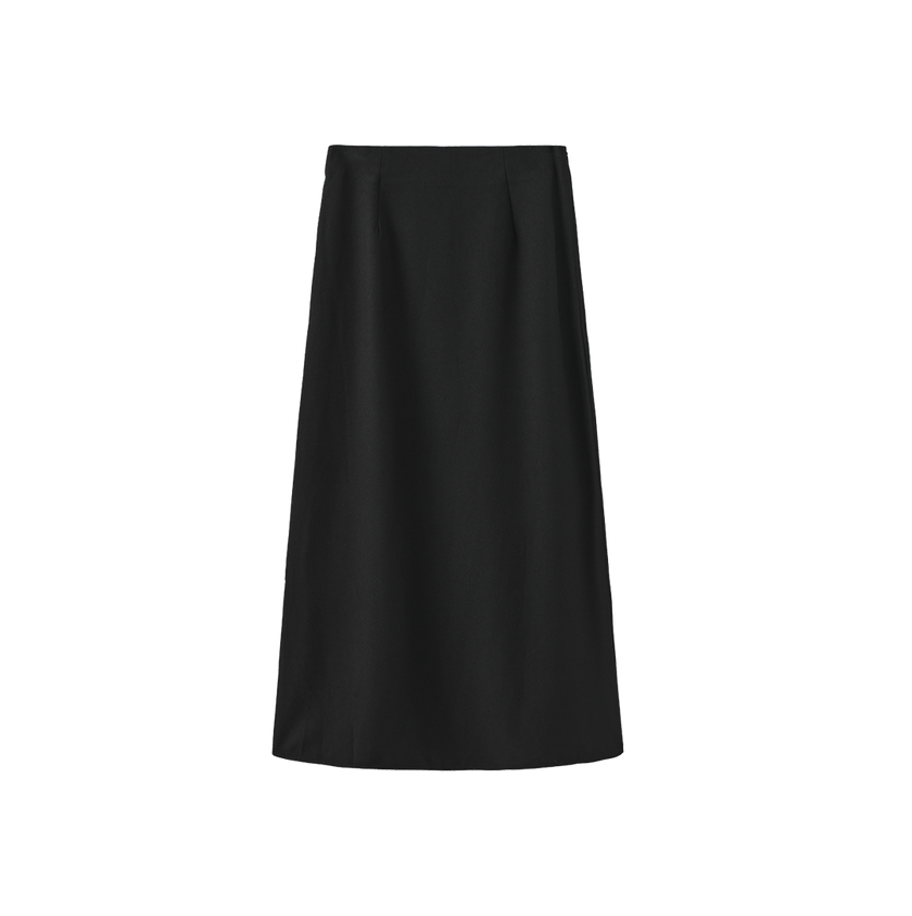 Redo Wool A-Line Skirt
