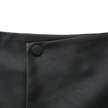 Grant Leather Wrap Skirt
