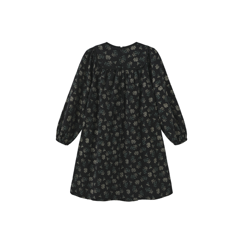 Soft Quilted Floral Dress