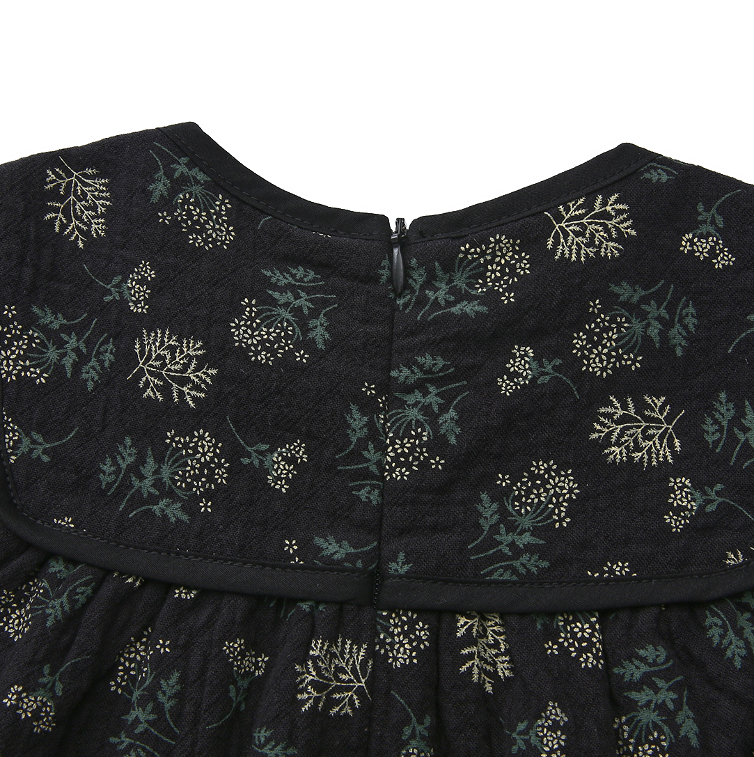 Soft Quilted Floral Dress