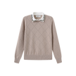 Gem Collar Detailed Sweater