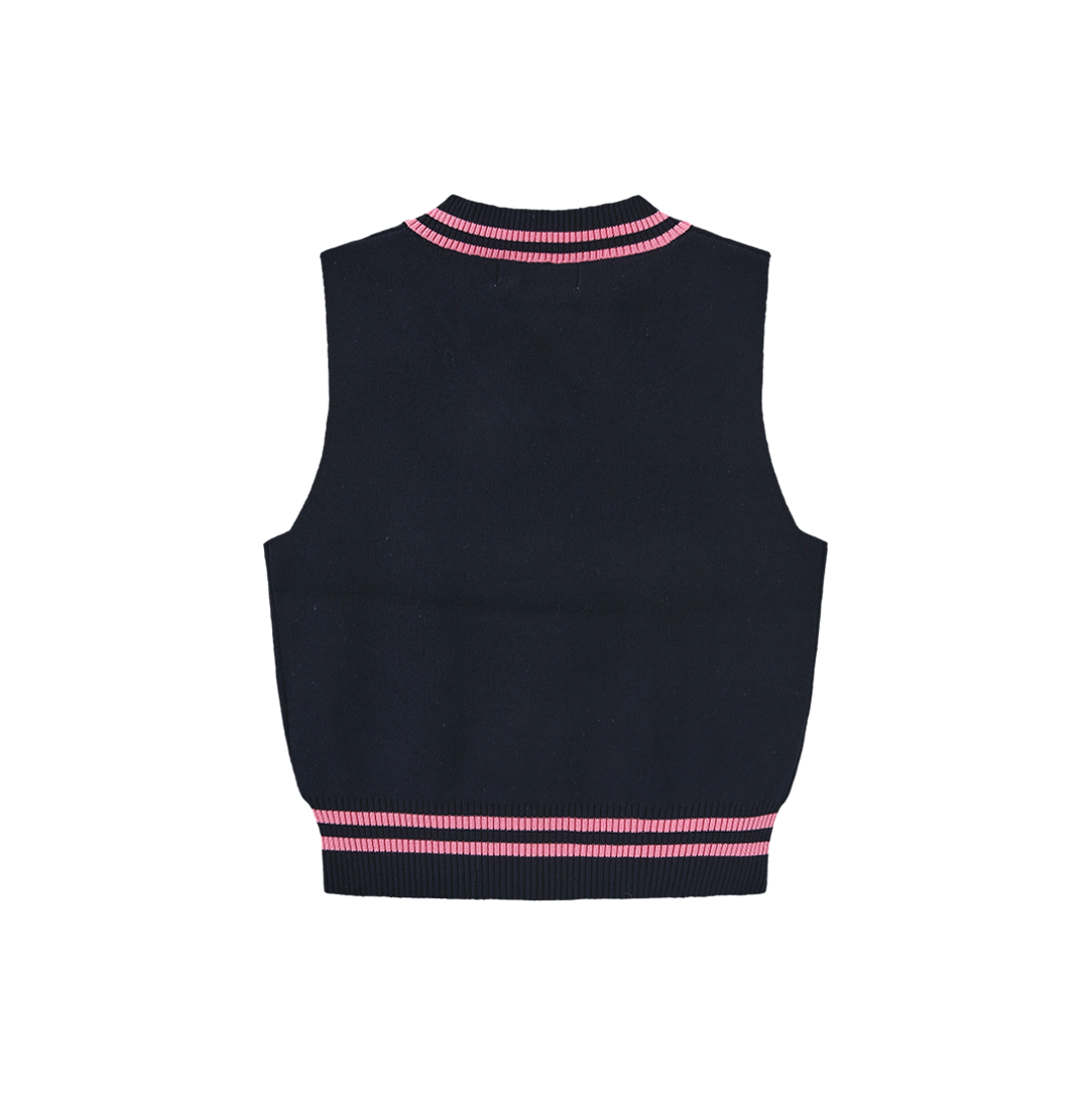 Knit Striped Vest