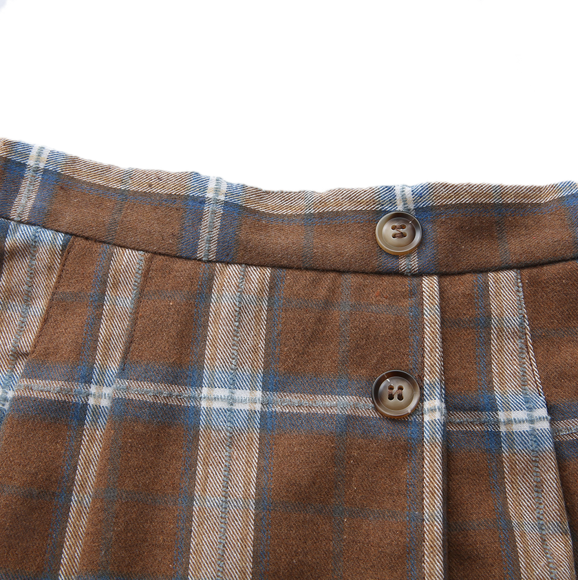 Palli Plaid Skirt