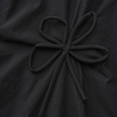 Poplin Bow Detailed Midi Skirt